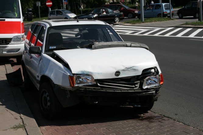 Piotrkw: Wypadek na Sienkiewicza