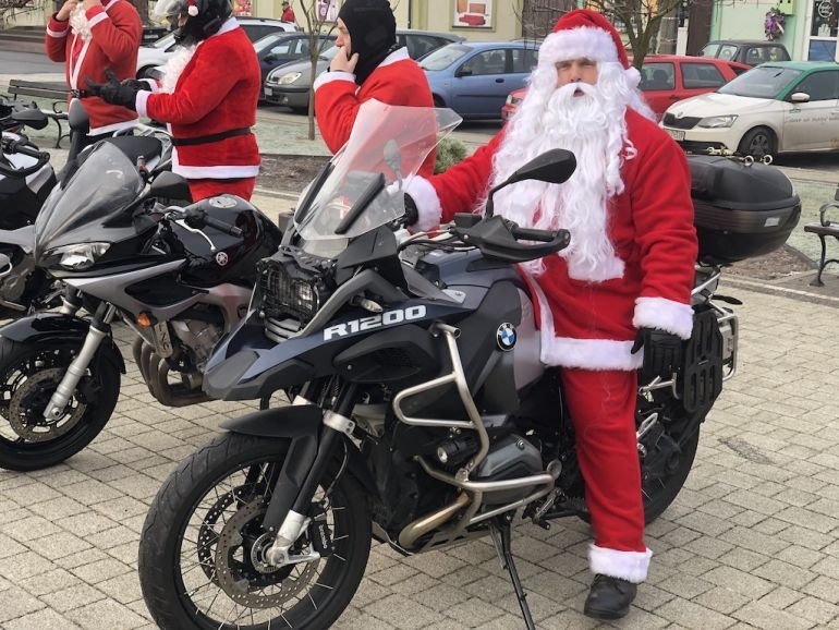 Mikoaje na motocyklach