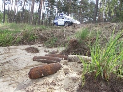 Zalew Sulejowski: Znaleziono pociski artyleryjskie