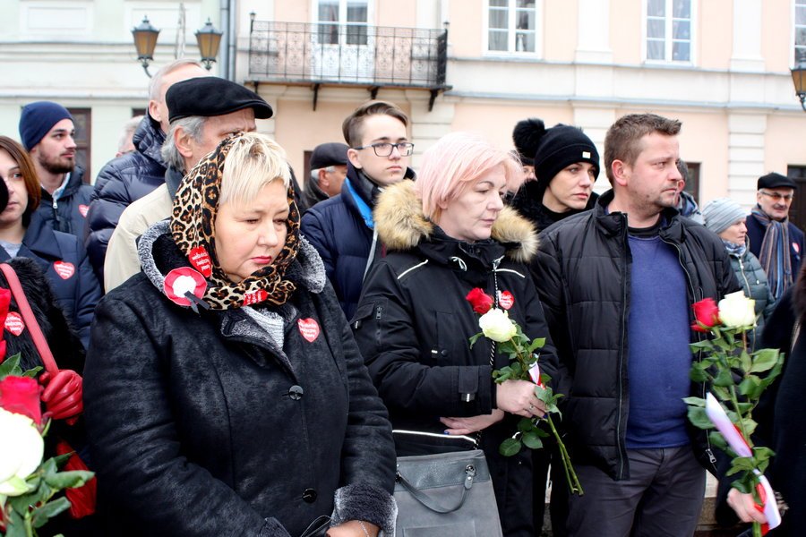 Piotrkowianie poegnali prezydenta Gdaska