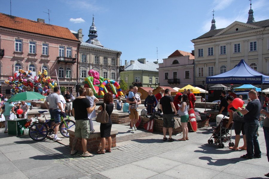 Biesiadowali w Rynku Trybunalskim