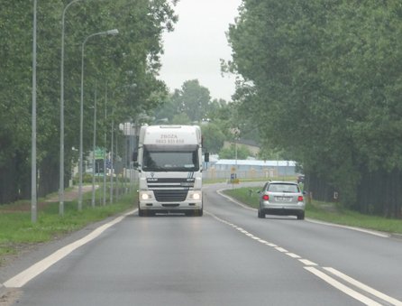 Policjanci sprawdzali trzewo kierowcw TIR-w