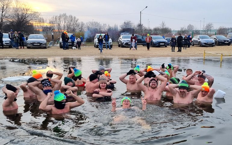 Niedzielne morsowanie na Soneczku