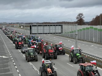 Rolnicy protestuj. Armagedon na drogach