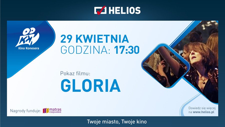 Kino Konesera zaprasza na film „Gloria”