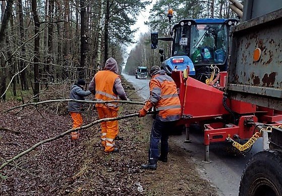 Wycinaj gazie i ustawiaj znaki