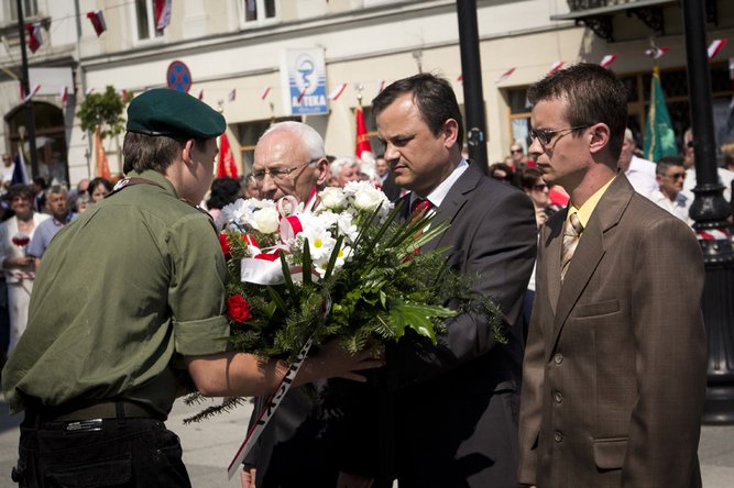 Piotrkw: Uczcili Konstytucj 3 maja