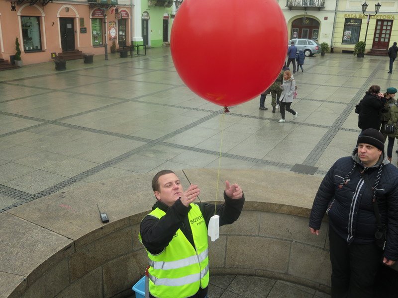 Jubileuszowy balon pofrun w przestworza