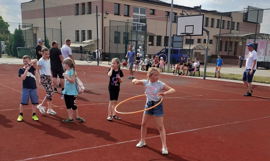 Spartakiada wakacyjna w Woli Krzysztoporskiej