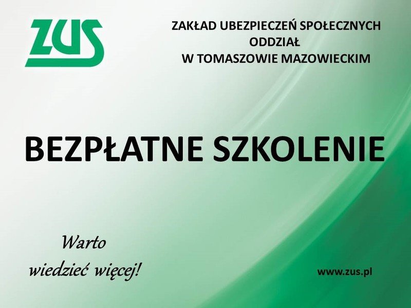 wiadczenia kompensacyjne dla nauczycieli – bezpatne szkolenie w ZUS