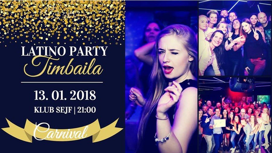 Timbaila i Sejf zapraszaj na Latino Party