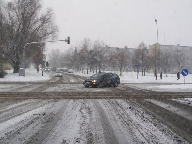 Obfite opady niegu – pogorszenie warunkw