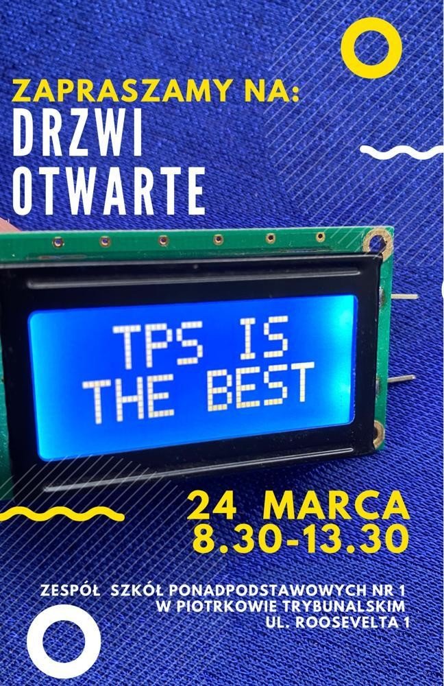 TPS zaprasza na drzwi otwarte ju 24 marca