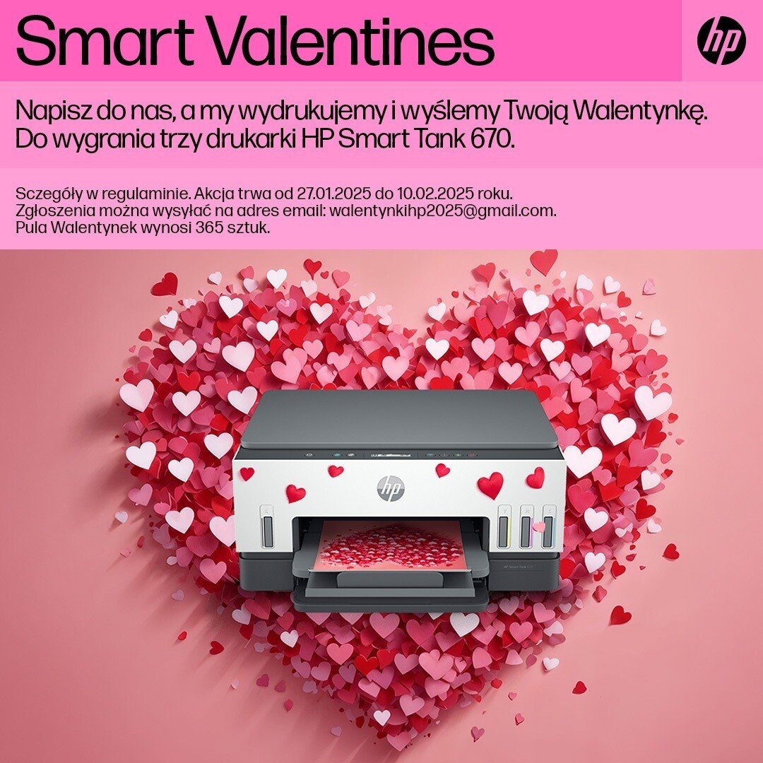 SMART VALENTINES: HP przypomina o wartoci tradycyjnych listw w erze cyfrowej i zaprasza do udziau w wyjtkowej akcji