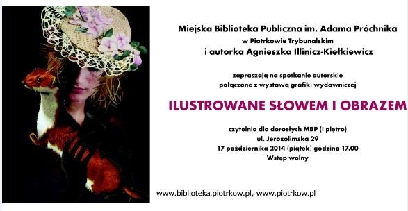 Biblioteka zaprasza. Ilustrowane sowem i obrazem