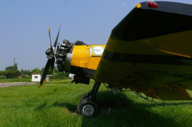 Dromader z piotrkowskiego lotniska w subie nie tylko lokalnej spoecznoci 