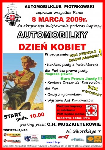 Automobilny<b> Dzie Kobiet, czyli...KZK w spdnicy</b>