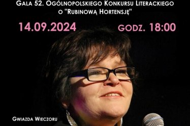 Gala 52. Oglnopolskiego Konkursu Literackiego o 