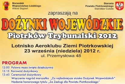 Zapraszamy na Doynki Wojewdzkie