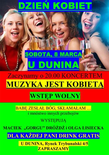 Dzie Kobiet w restauracji U Dunina