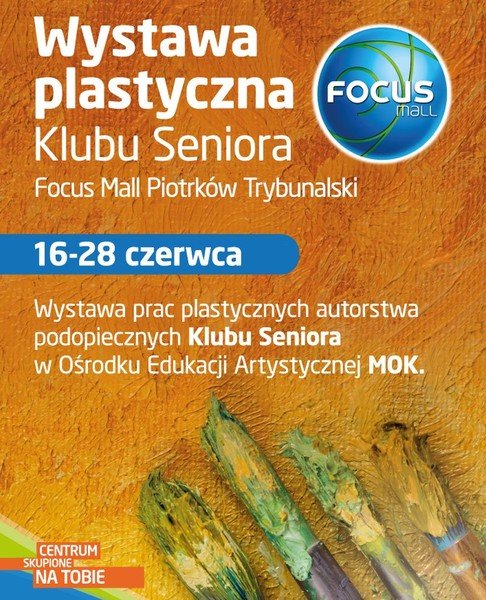 Wystawa prac seniorw w galerii Focus