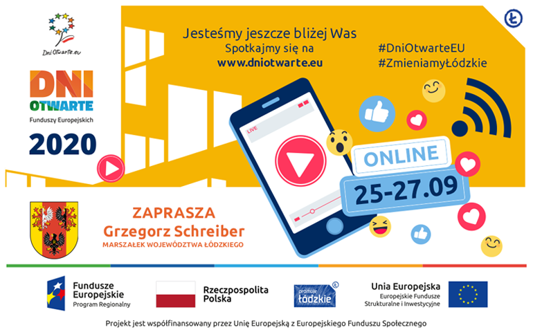 Dni Otwarte Funduszy Europejskich – dzkie zaprasza!