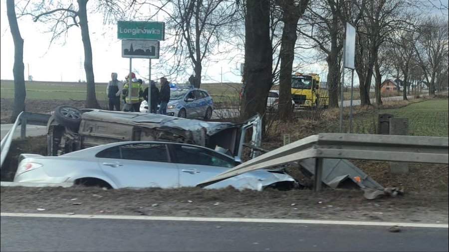 Zderzenie w Milejowie, 2 osoby ranne