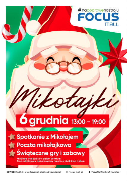 Wymarzone Mikoajki w Focus Mall w Piotrkowie