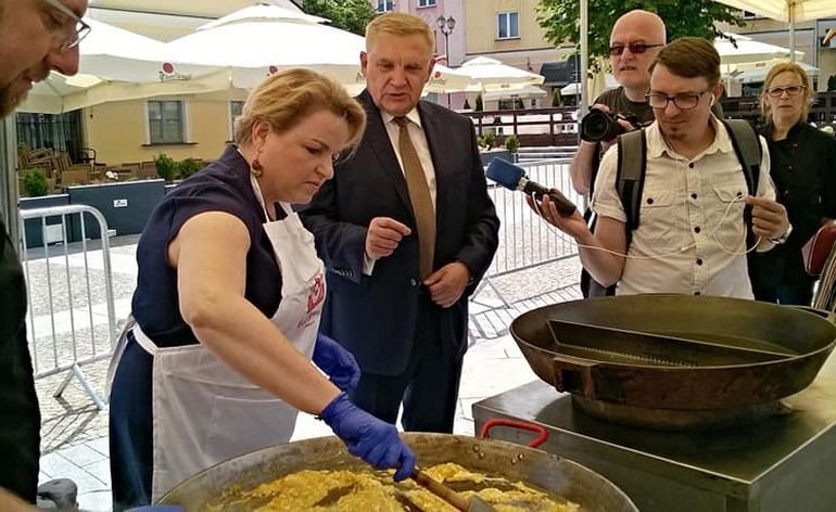 Katarzyna Bosacka gwiazd Trybunalskiego Festiwalu Smaku