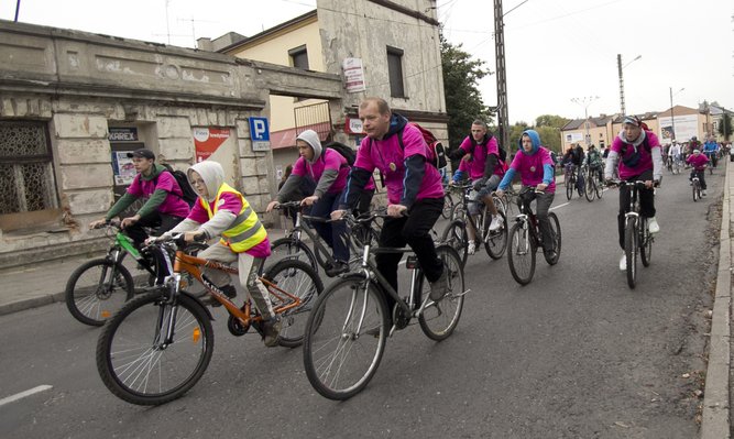 Rajd Rowerowy pod kierunkiem E. Radziszewskiej