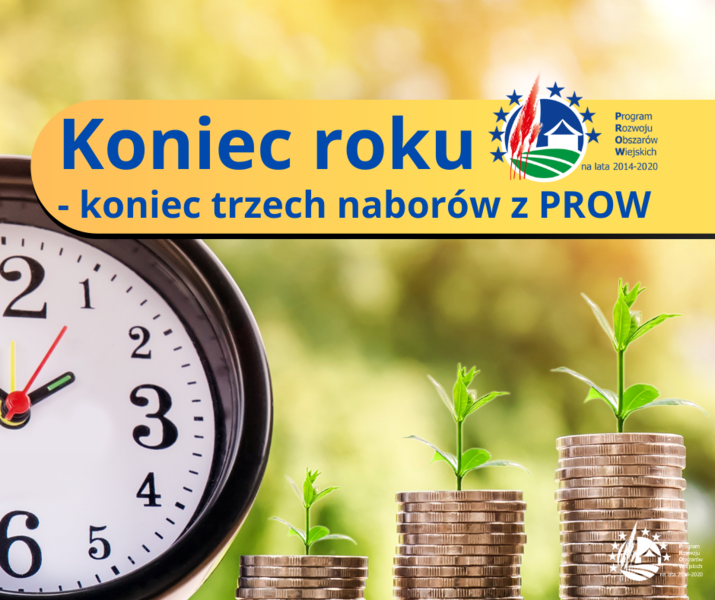 Koniec roku - koniec trzech naborw z PROW