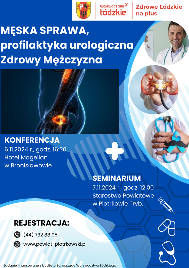 Mska sprawa, profilaktyka urologiczna – Zdrowy Mczyzna – konferencja i seminarium