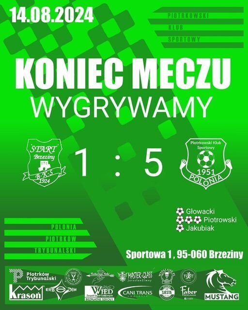 IV liga. Polonia rozgromia Start