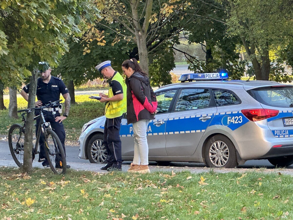 Rowerzysta potrcony na przejciu dla pieszych. Grone zdarzenie w Piotrkowie