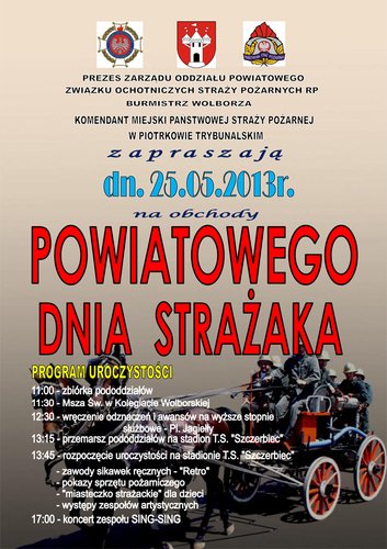 Bd witowa Powiatowy Dzie Straaka