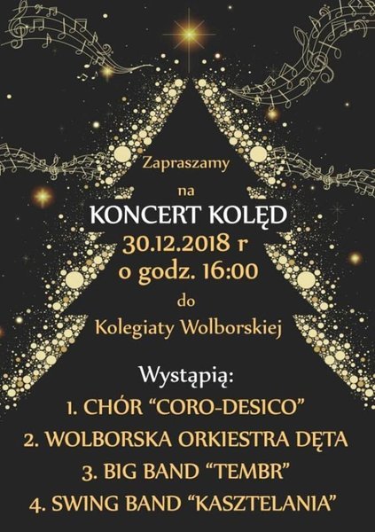 Koncert kold w Kolegiacie Wolborskiej