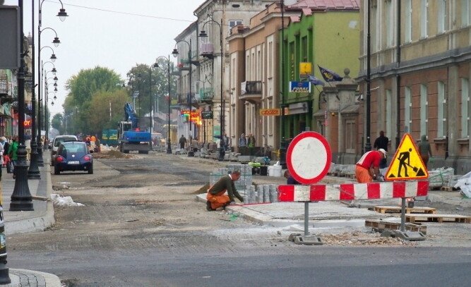 Ulica Sowackiego bdzie zamknita. Od POW do pl. Kociuszki