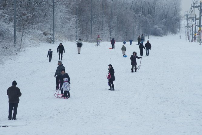 Zimowe szalestwo na grze Kamiesk