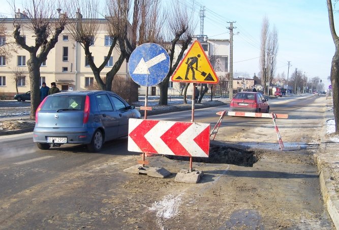 Piotrkowskie wodocigi nie wytrzymuj mrozw