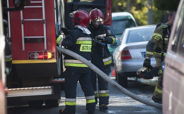 Piotrkowscy straacy potrzebuj nowej drabiny