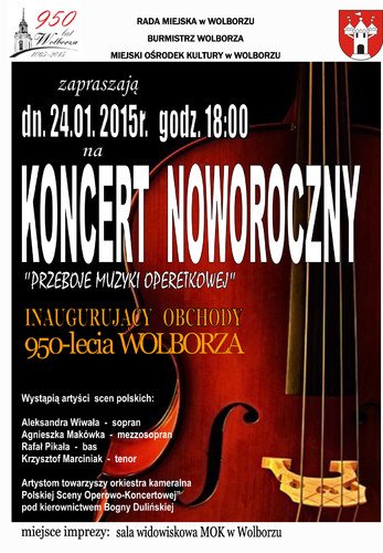 Koncert noworoczny w Wolborzu