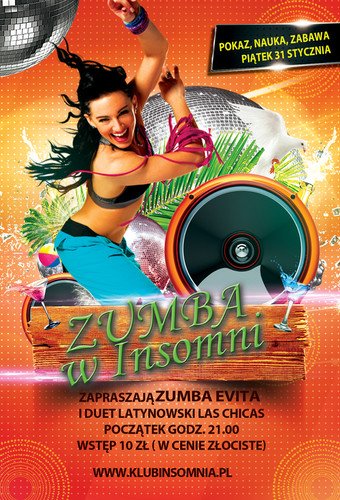 Zapraszamy na Zumba Party w Insomni