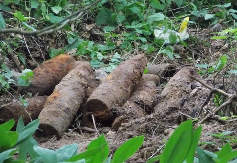 Podczas prac ziemnych znalaz pociski z II wojny wiatowej 