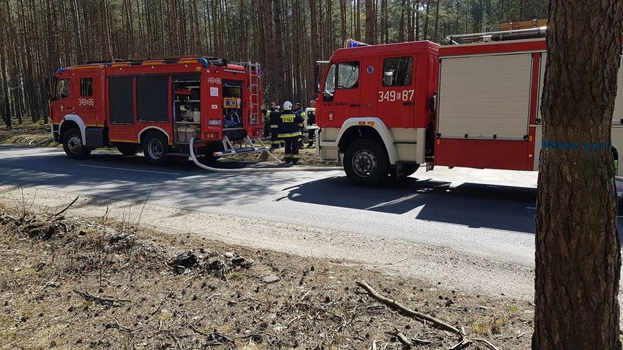 Niebezpieczne poary w regionie