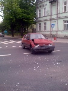 Kolizja na Pasau Rudowskiego