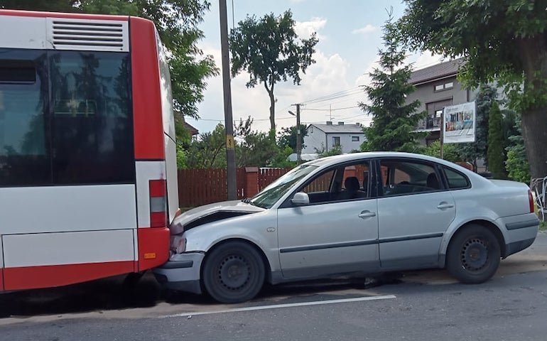 Zderzenie passata z emzetk