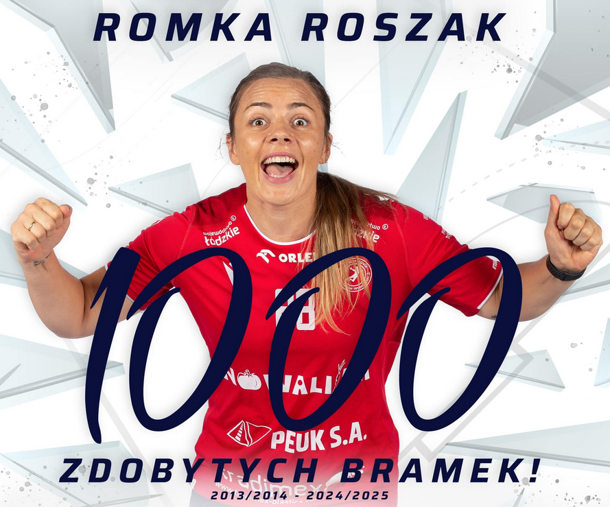 1000 bramek Romany Roszak. Kolejna wygrana Piotrcovii