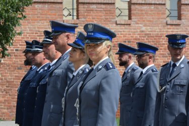 Uroczyste obchody wita Policji w Piotrkowie