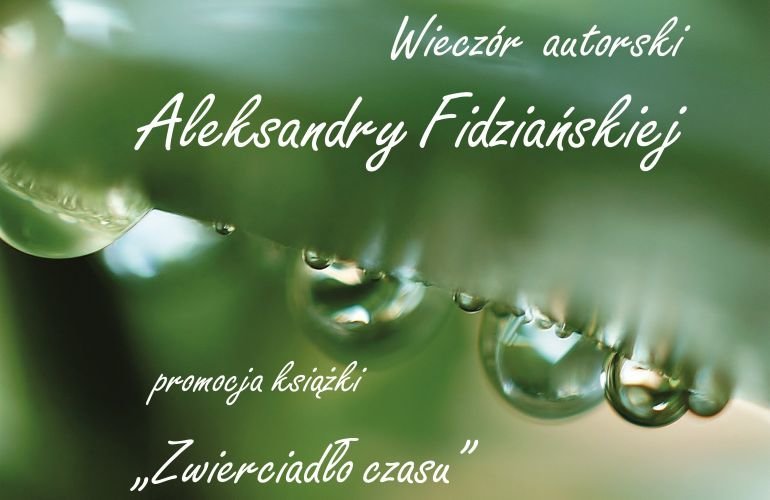 Promocja tomiku wierszy piotrkowskiej poetki