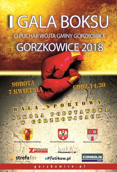 Bokserzy po raz pierwszy w Gorzkowicach